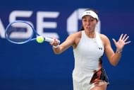 Pegula in action at the 2025 US Open (Image Source: Getty)